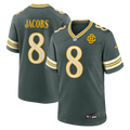 Men's Green Bay Packers Josh Jacobs Green 2026 Rivalries Collection Game Jersey
