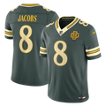 Men's Green Bay Packers Josh Jacobs Green 2026 Rivalries Collection Stitched Limited Jersey
