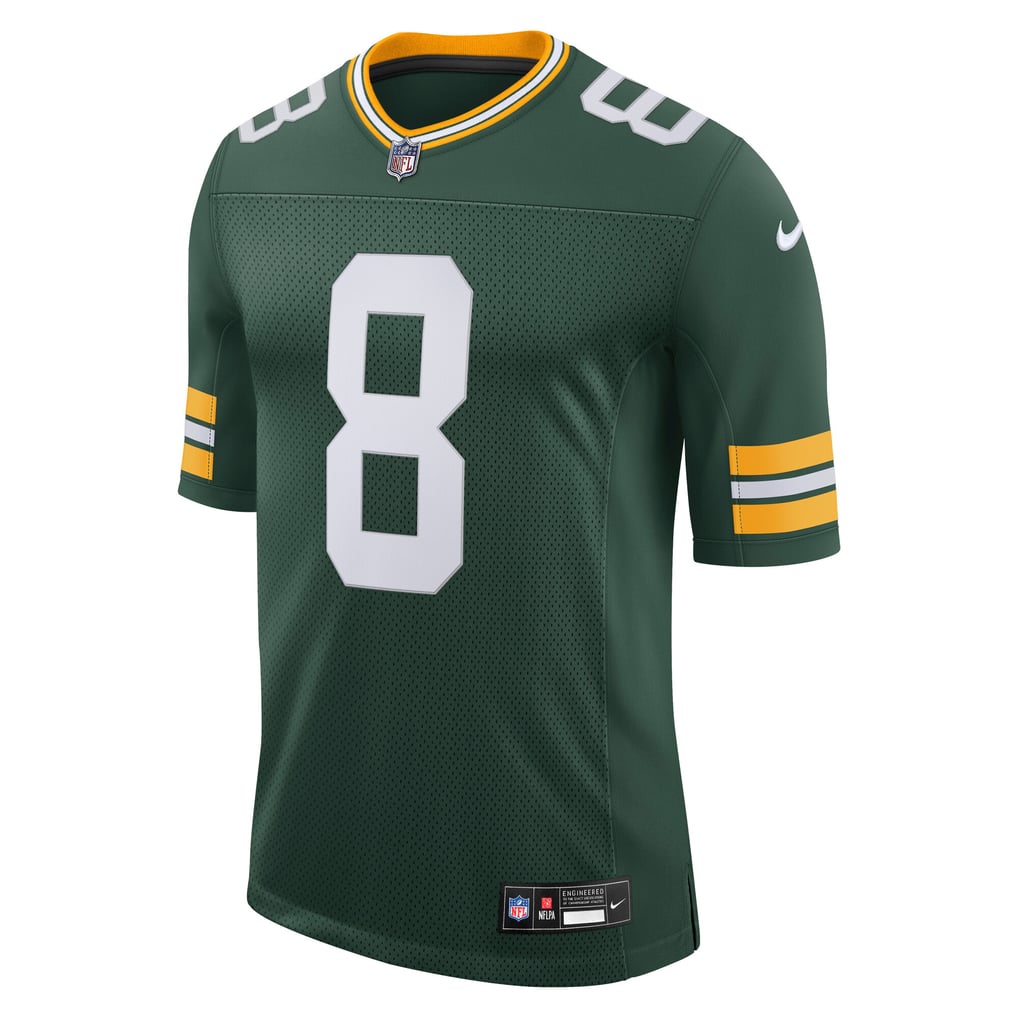 Men's Green Bay Packers Josh Jacobs Green Vapor Untouchable Stitched Limited Jersey