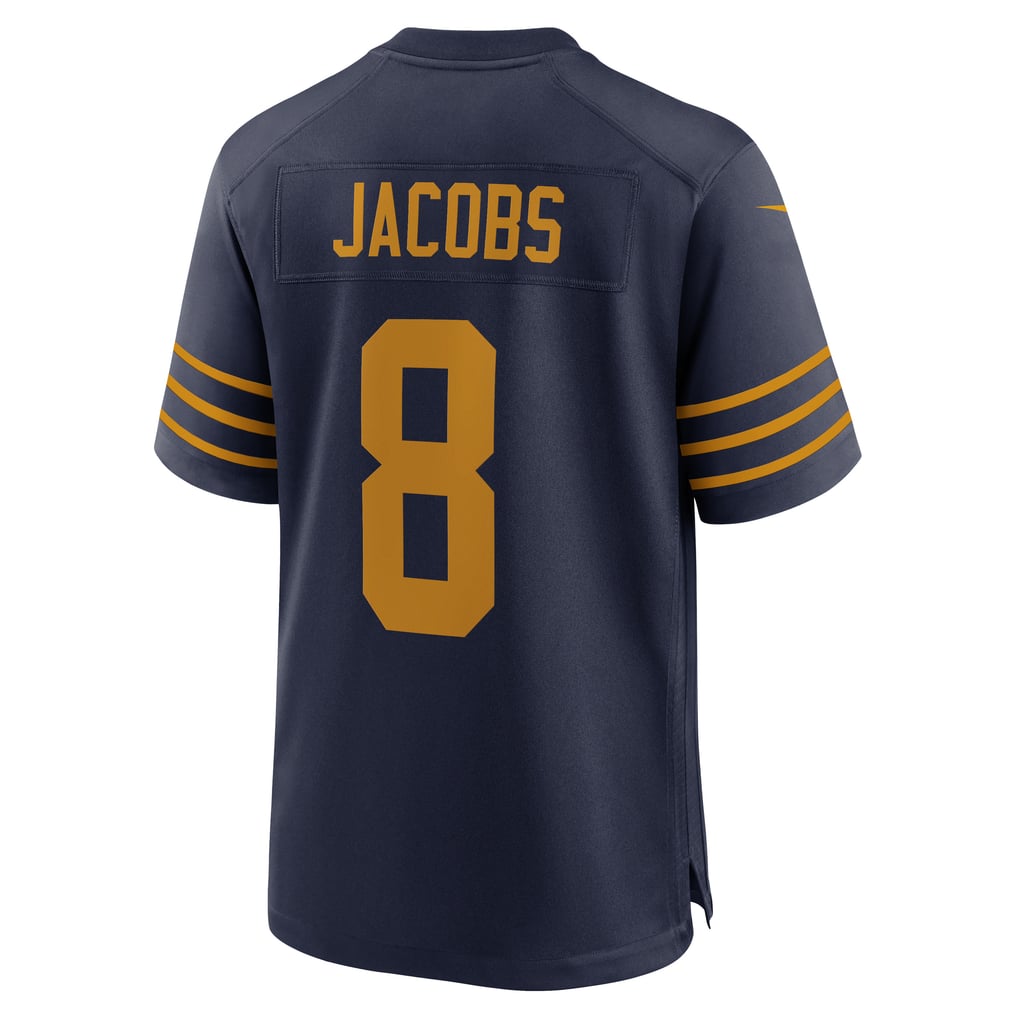 Men's Green Bay Packers Josh Jacobs Navy The 1923 Classic Game Jersey