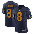 Men's Green Bay Packers Josh Jacobs Navy The 1923 Classic Game Jersey