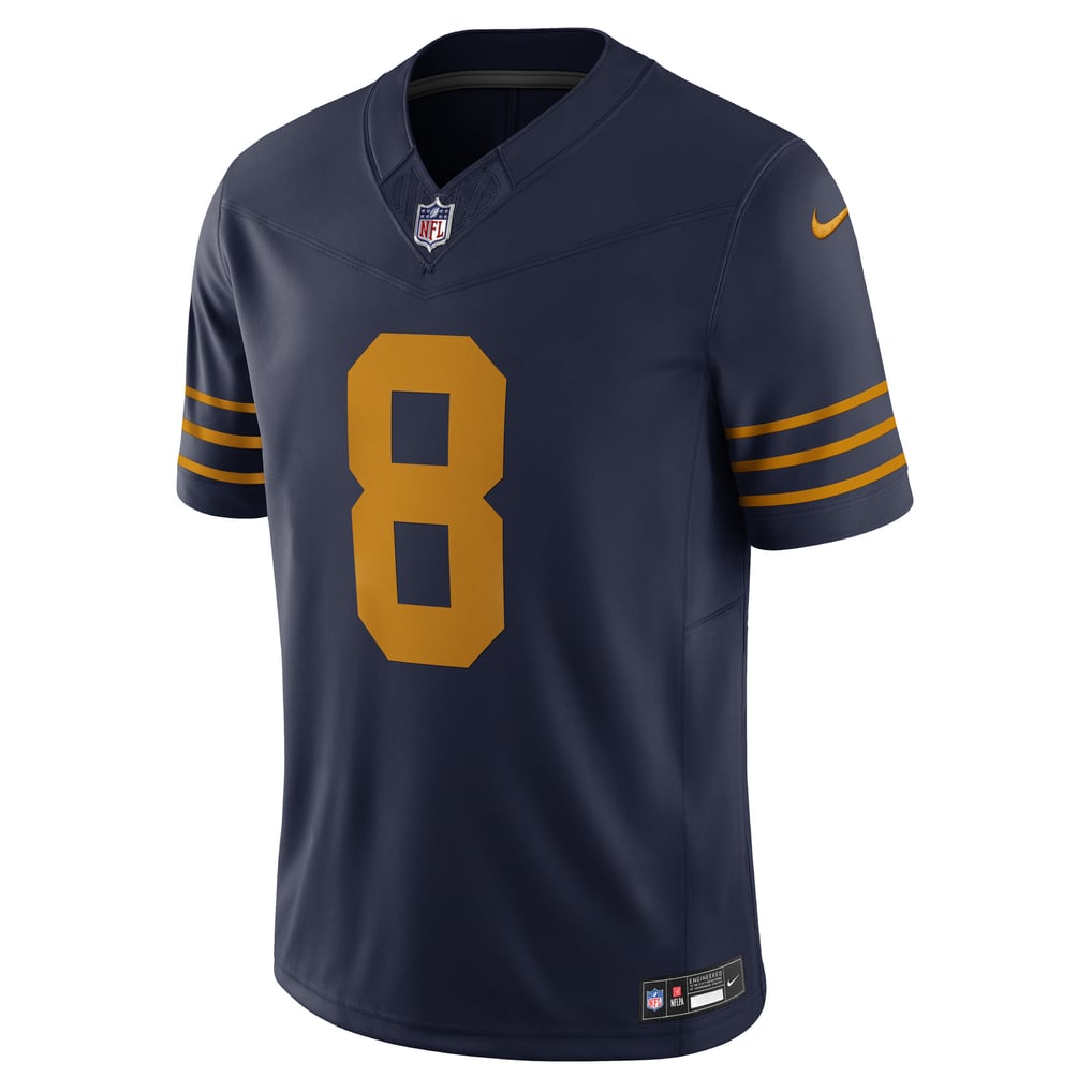 Men's Green Bay Packers Josh Jacobs Navy The 1923 Classic Vapor F.U.S.E. Limited Jersey