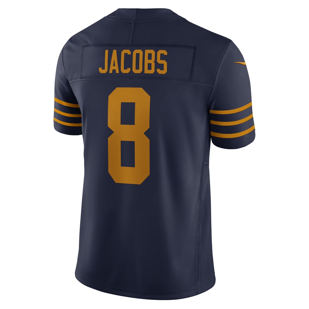 Men's Green Bay Packers Josh Jacobs Navy The 1923 Classic Vapor F.U.S.E. Limited Jersey