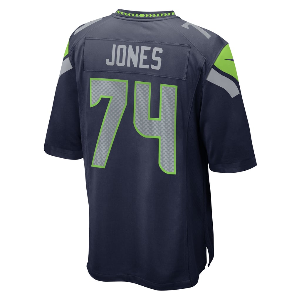 Men's Seattle Seahawks Josh Jones College Navy Team Game Jersey