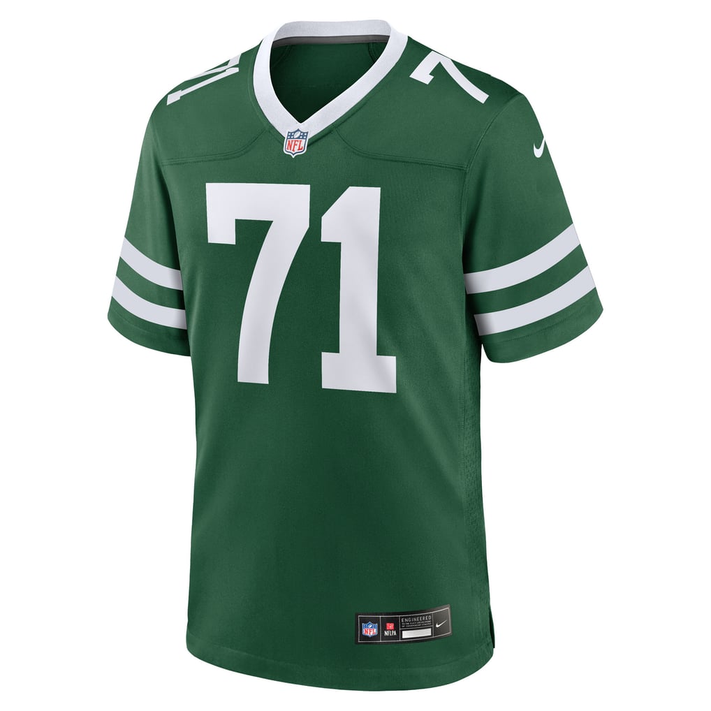 Men's New York Jets Josh Myers Legacy Green Team Game Jersey