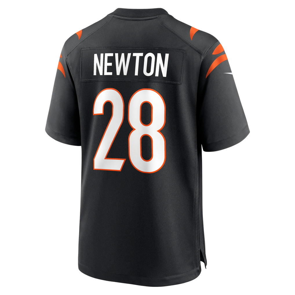 Men's Cincinnati Bengals Josh Newton Black Game Jersey