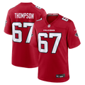 Men's Atlanta Falcons Josh Thompson Red Team Game Jersey