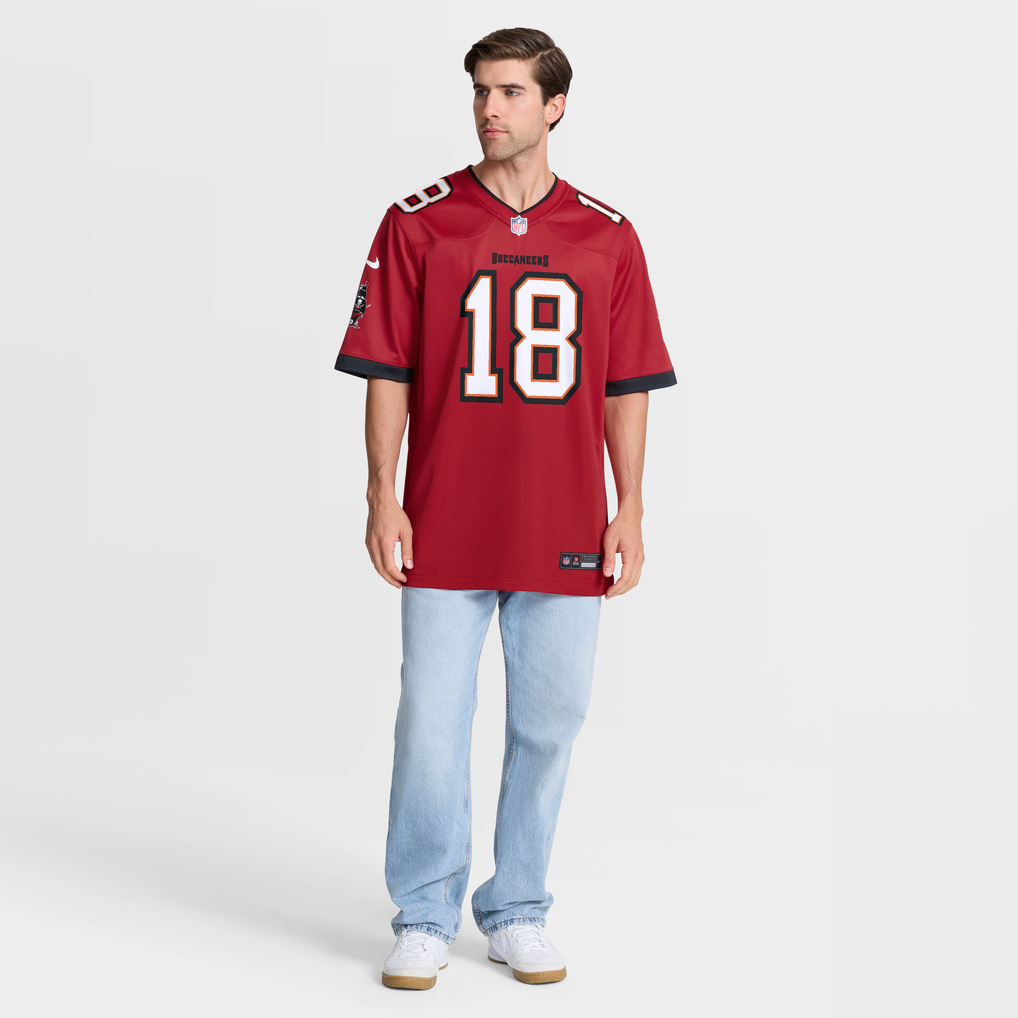 Men's Tampa Bay Buccaneers Josh Williams Red Team Game Jersey