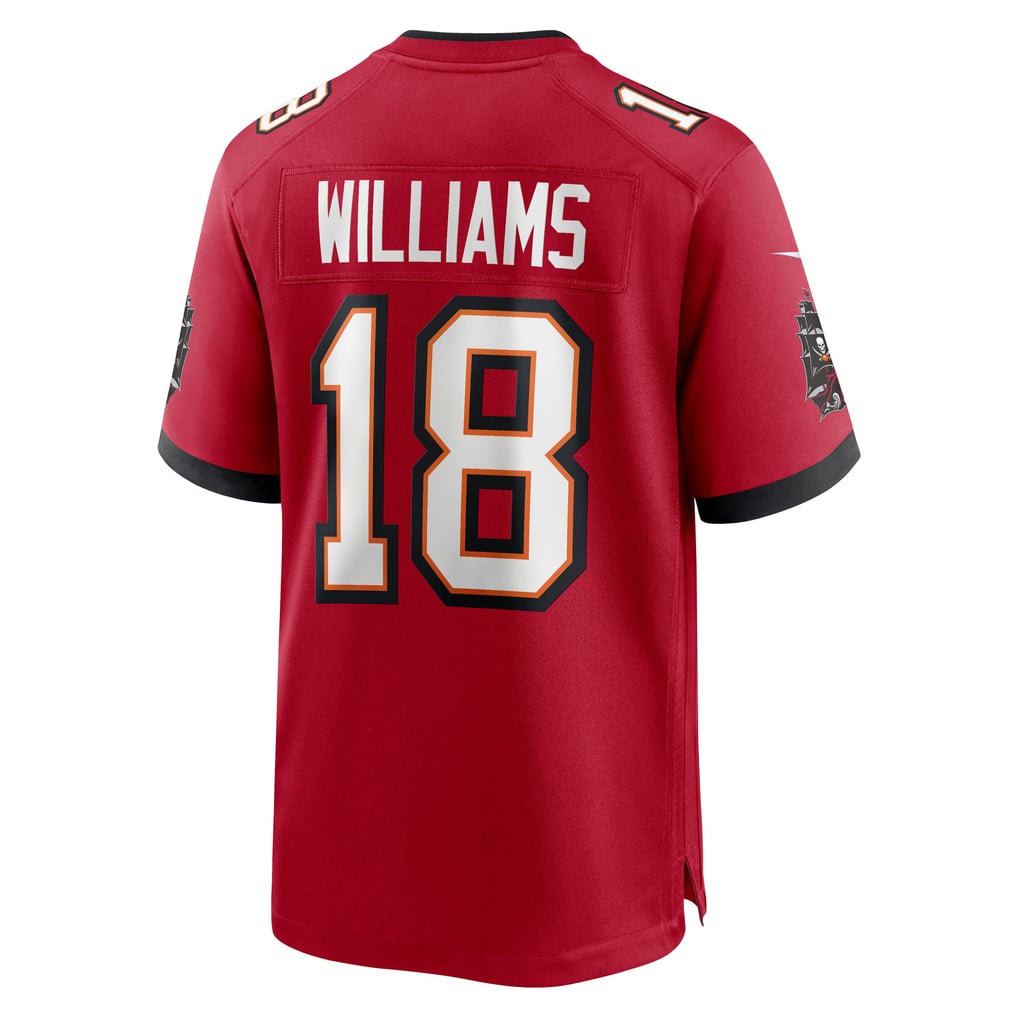 Men's Tampa Bay Buccaneers Josh Williams Red Team Game Jersey