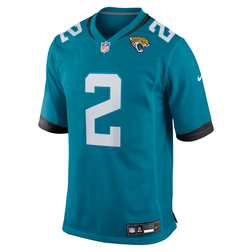 Men's Jacksonville Jaguars Jourdan Lewis Teal Team Game Jersey