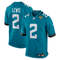 Men's Jacksonville Jaguars Jourdan Lewis Teal Team Game Jersey