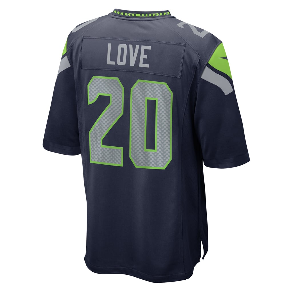 Men's Seattle Seahawks Julian Love College Navy Game Jersey