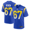 Men's Los Angeles Rams Justin Dedich Royal Game Jersey