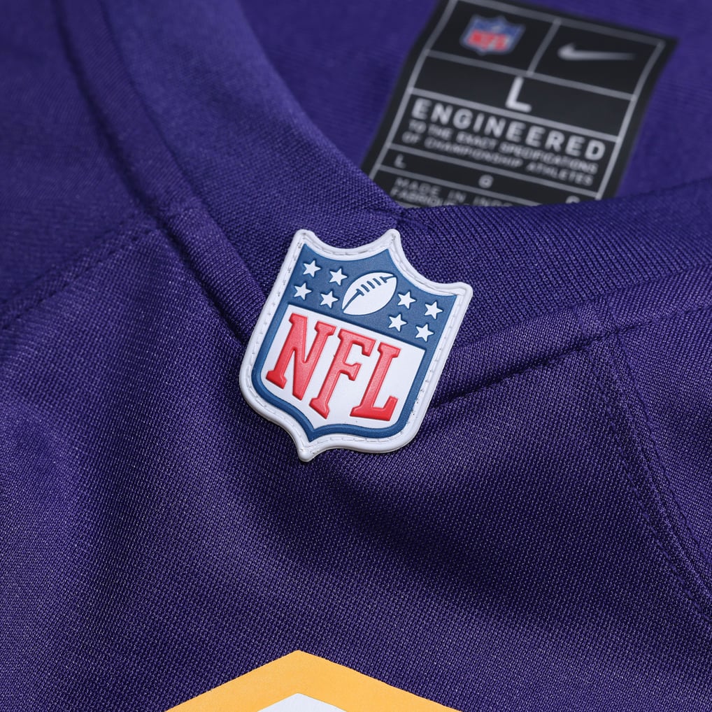 Men's Minnesota Vikings Justin Jefferson Purple Classic Player Game Jersey