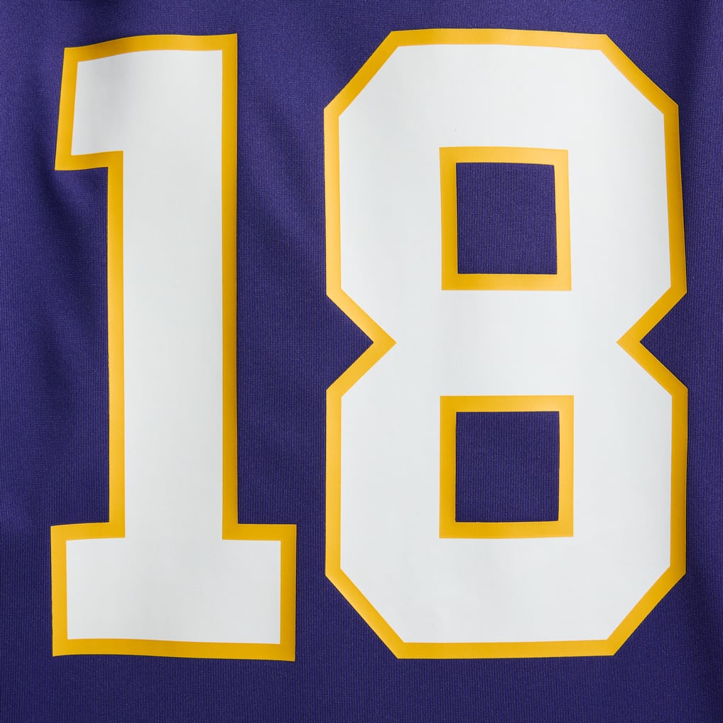 Men's Minnesota Vikings Justin Jefferson Purple Classic Player Game Jersey
