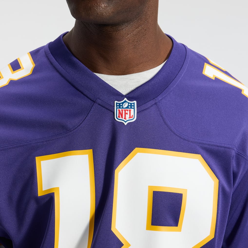 Men's Minnesota Vikings Justin Jefferson Purple Classic Player Game Jersey