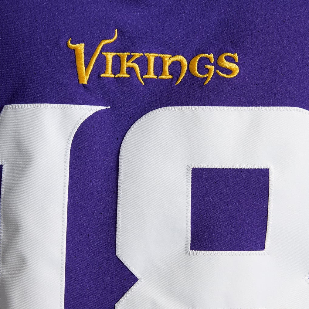 Men's Minnesota Vikings Justin Jefferson Purple Team Vapor F.U.S.E. Elite Jersey