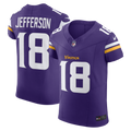 Men's Minnesota Vikings Justin Jefferson Purple Team Vapor F.U.S.E. Elite Jersey