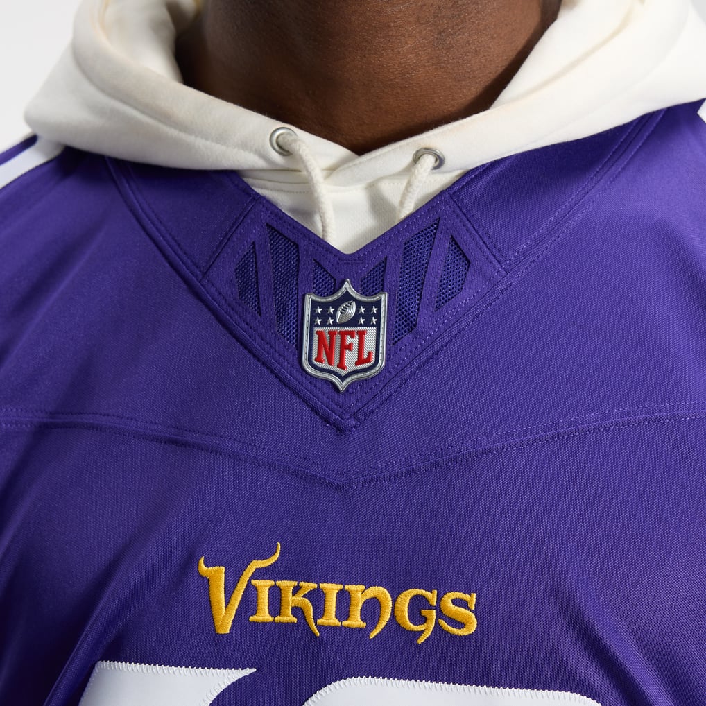 Men's Minnesota Vikings Justin Jefferson Purple Team Vapor F.U.S.E. Stitched Limited Jersey