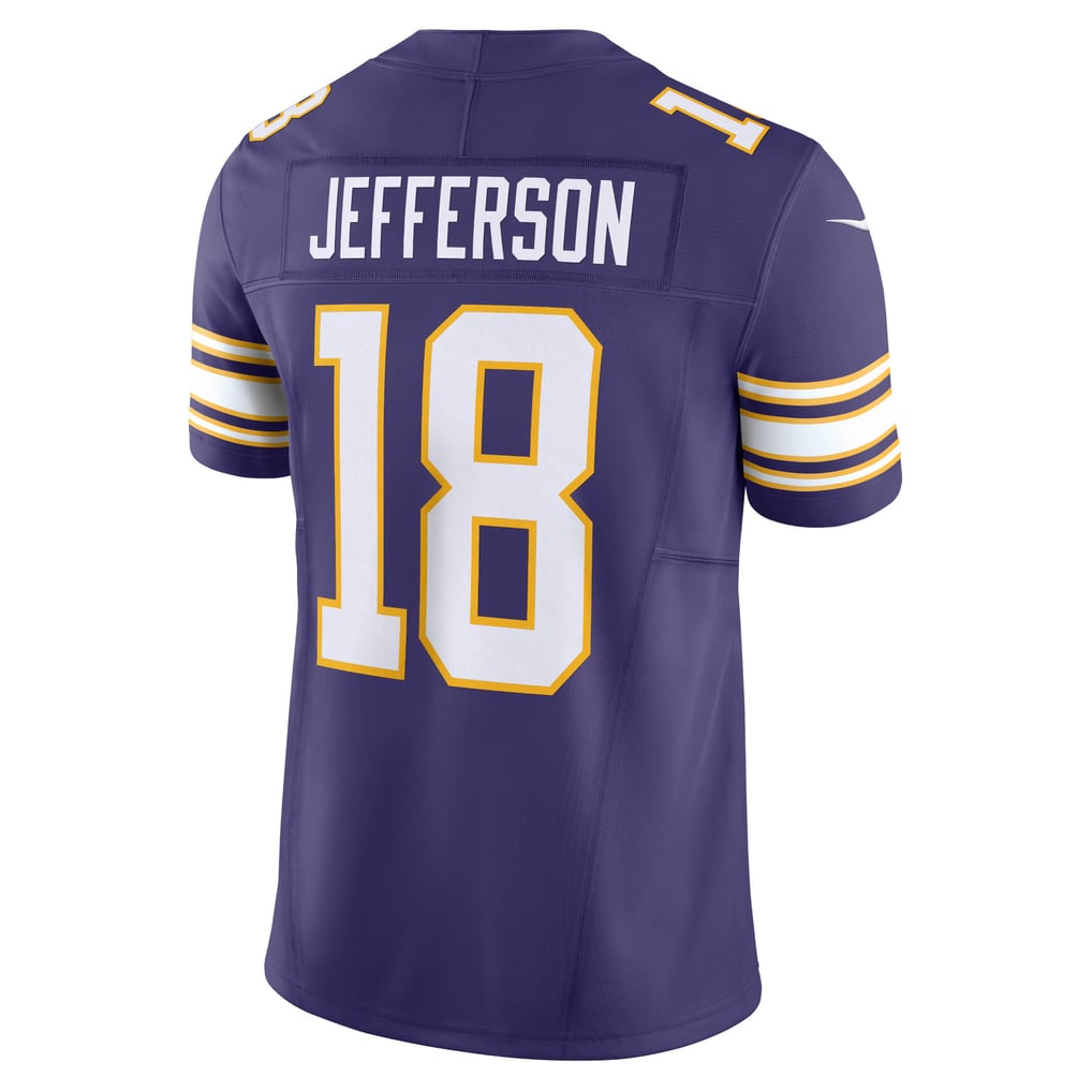 Men's Minnesota Vikings Justin Jefferson Purple Vapor F.U.S.E. Limited Jersey
