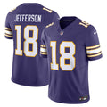 Men's Minnesota Vikings Justin Jefferson Purple Vapor F.U.S.E. Limited Jersey