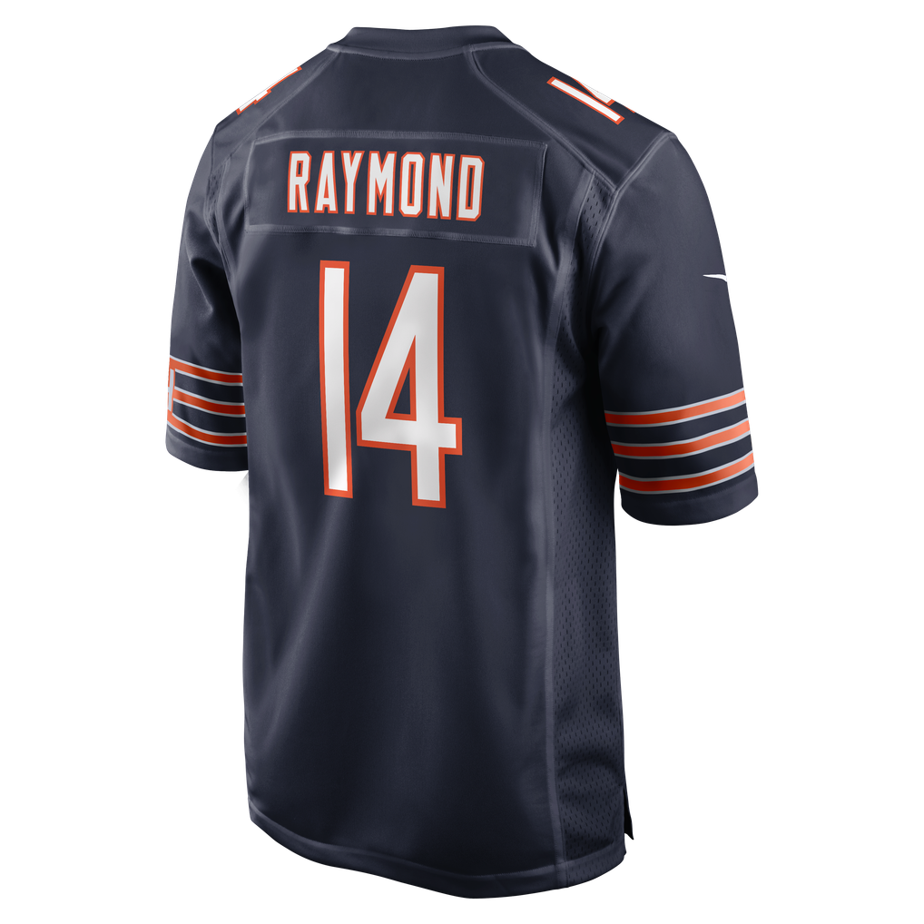 Men's Chicago Bears Kalif Raymond Navy Team Game Jersey