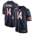 Men's Chicago Bears Kalif Raymond Navy Team Game Jersey