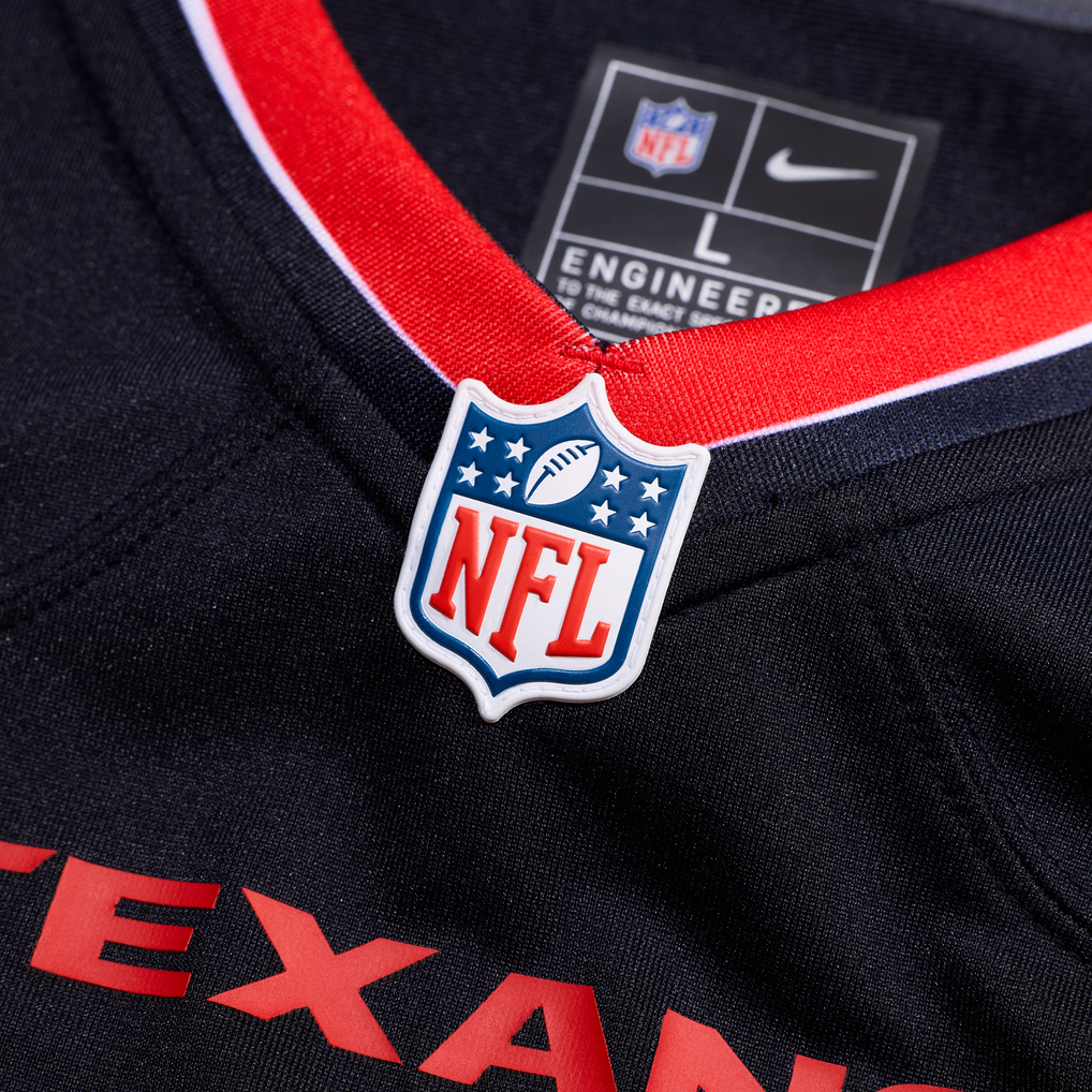 Men's Houston Texans Kamari Lassiter Navy Team Game Jersey