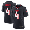 Men's Houston Texans Kamari Lassiter Navy Team Game Jersey