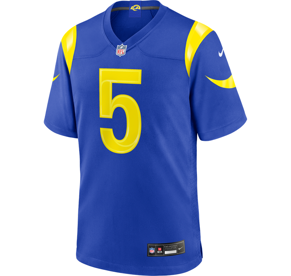 Men's Los Angeles Rams Kamren Kinchens Royal Team Game Jersey