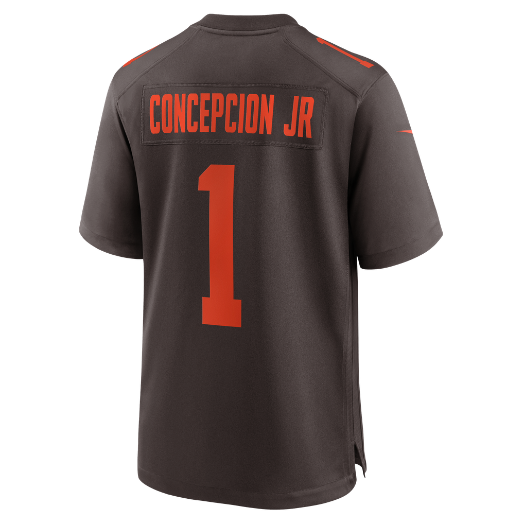 Men's Cleveland Browns KC Concepcion Jr. Brown Alternate Game Jersey