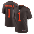 Men's Cleveland Browns KC Concepcion Jr. Brown Alternate Game Jersey
