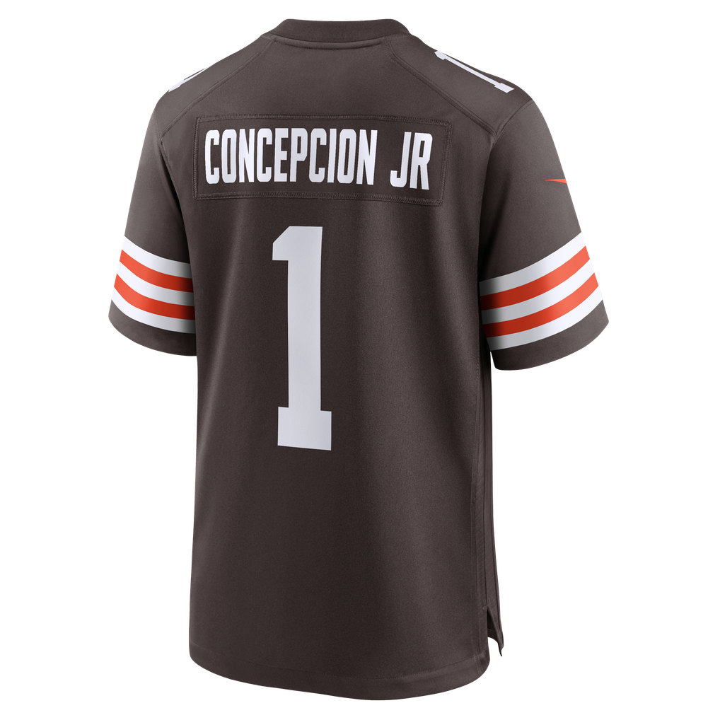 Men's Cleveland Browns KC Concepcion Jr. Brown Team Game Jersey