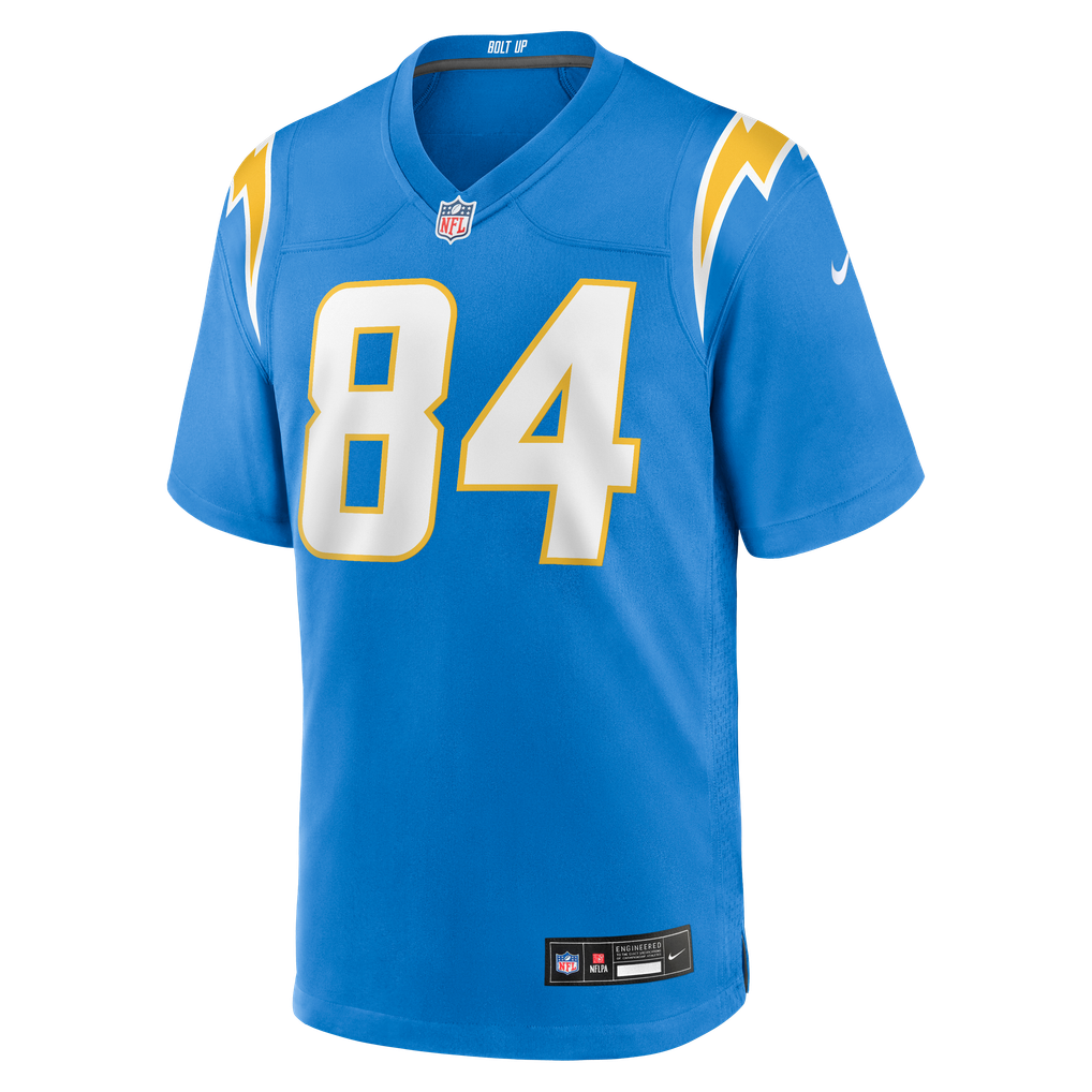Men's Los Angeles Chargers KeAndre Lambert-Smith Powder Blue Team Game Jersey