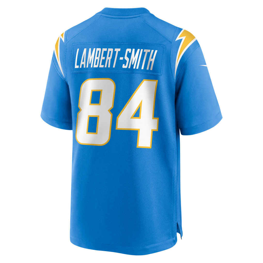 Men's Los Angeles Chargers KeAndre Lambert-Smith Powder Blue Team Game Jersey