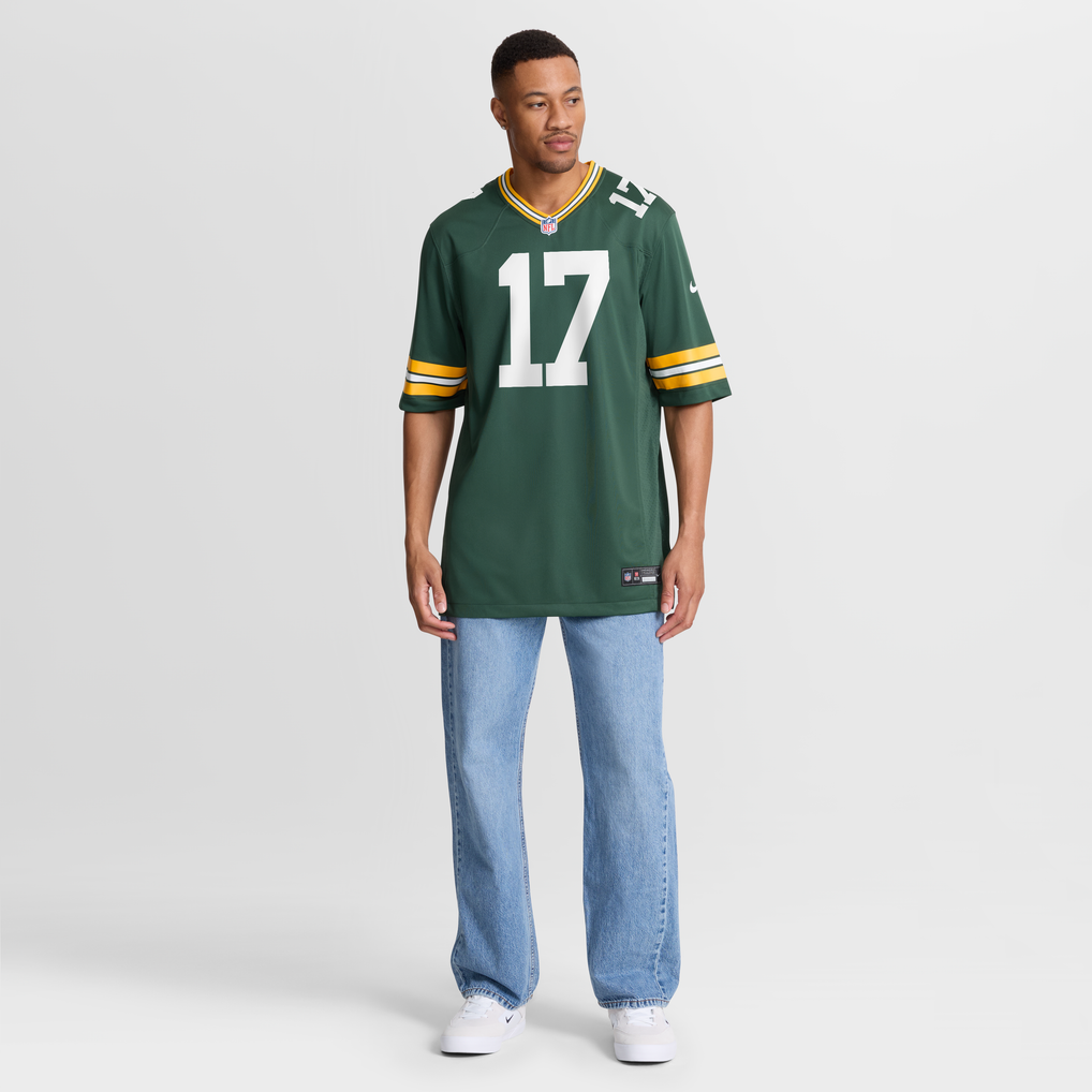 Men's Green Bay Packers Kedon Slovis Green Team Game Jersey