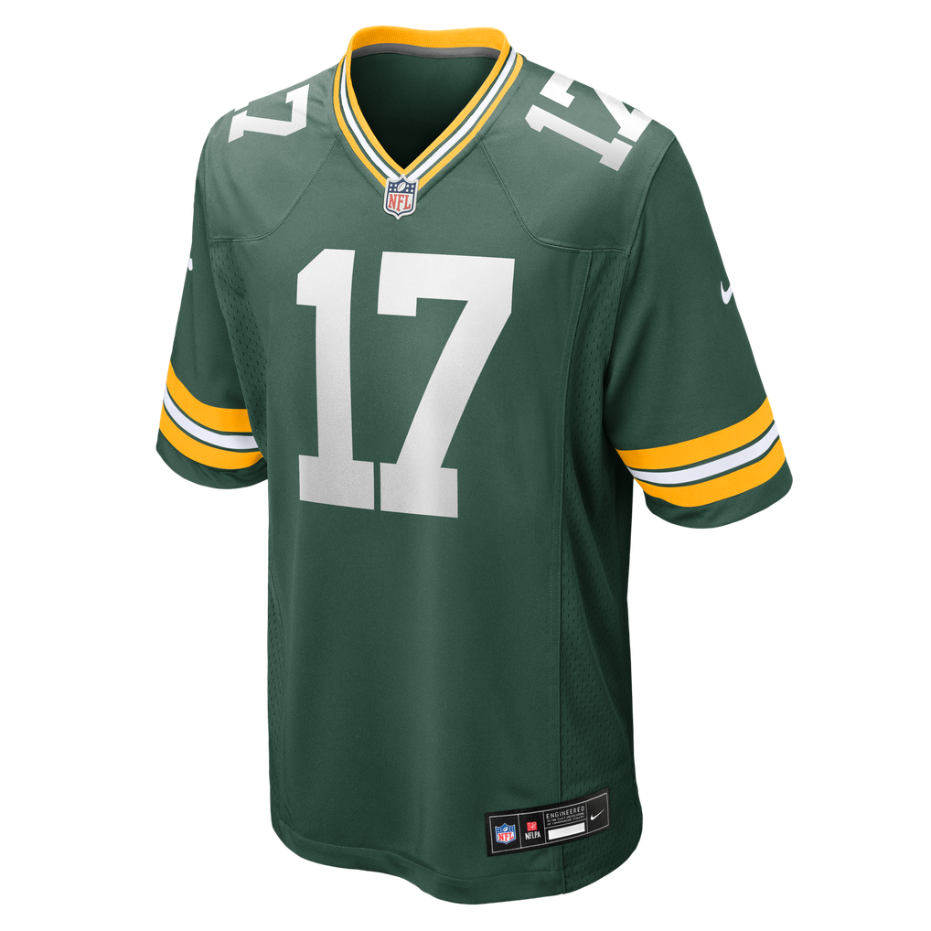 Men's Green Bay Packers Kedon Slovis Green Team Game Jersey