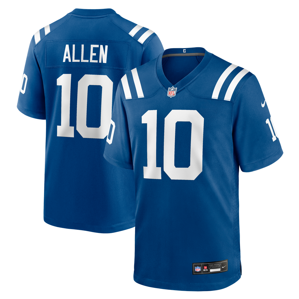 Men's Indianapolis Colts Keenan Allen Royal Team Game Jersey