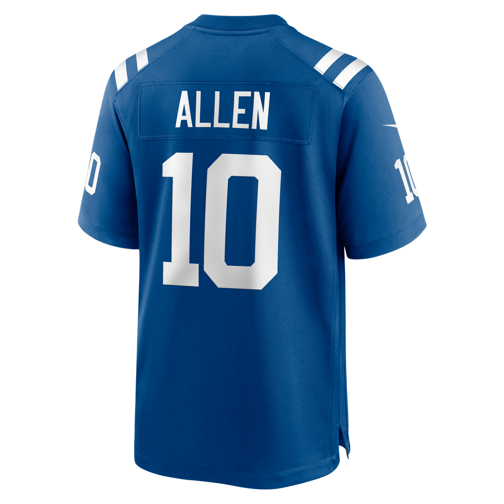Men's Indianapolis Colts Keenan Allen Royal Team Game Jersey