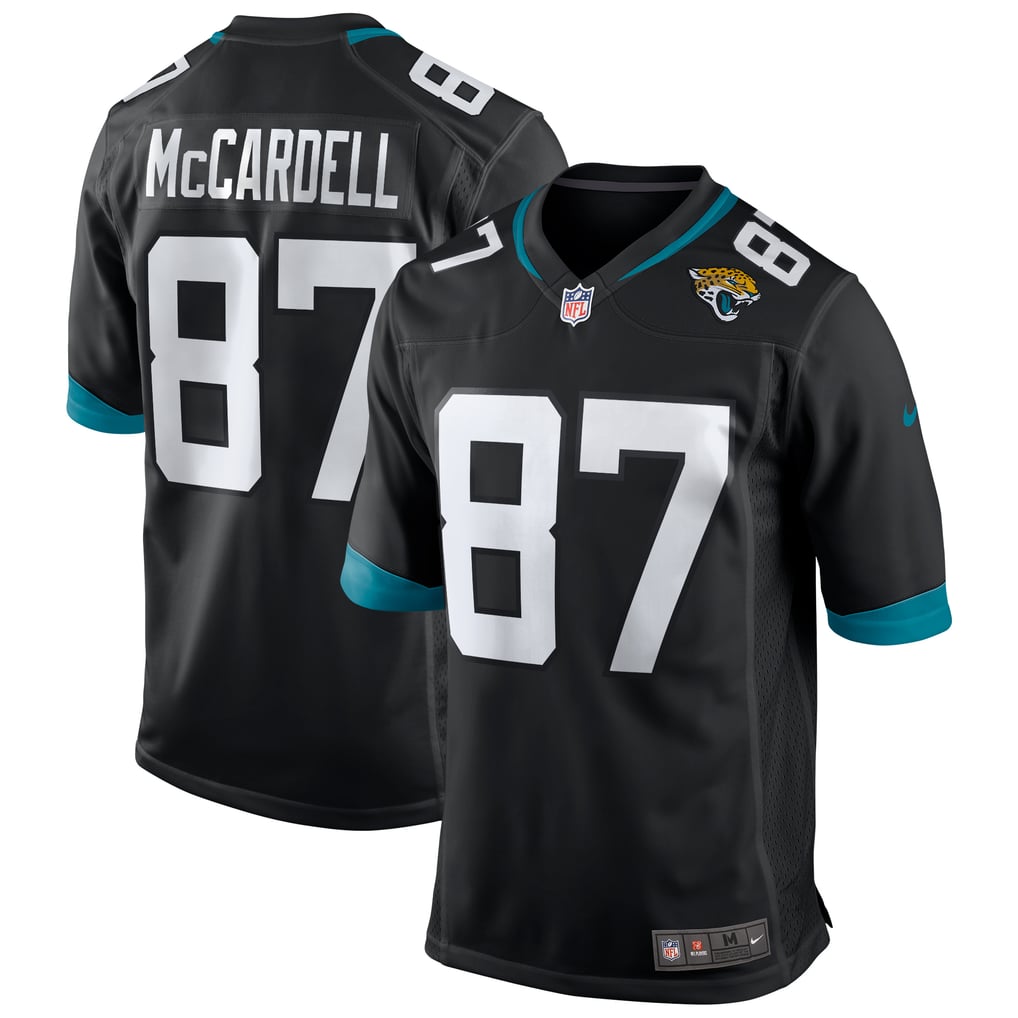 Men's Jacksonville Jaguars Keenan McCardell Black Retired Player Alternate Game Jersey