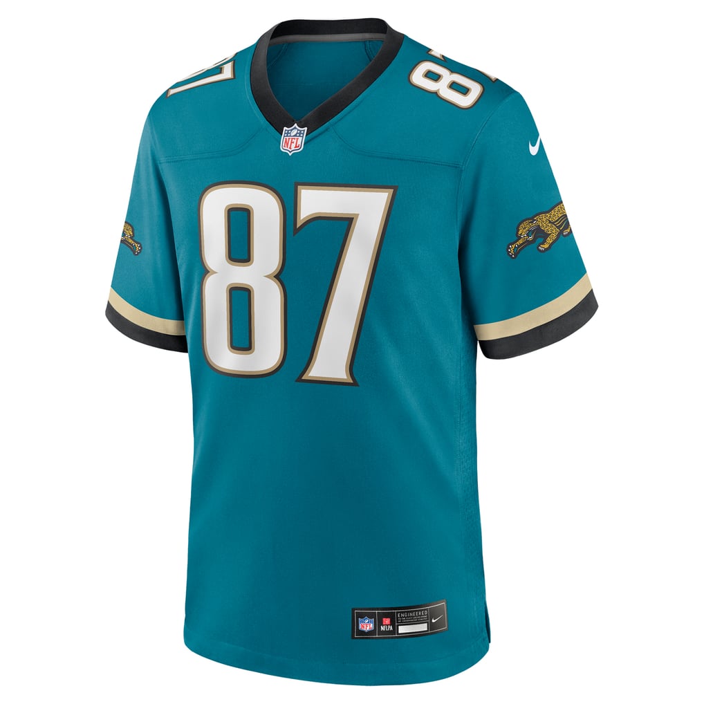Men's Jacksonville Jaguars Keenan McCardell Teal Retired Player Alternate Game Jersey