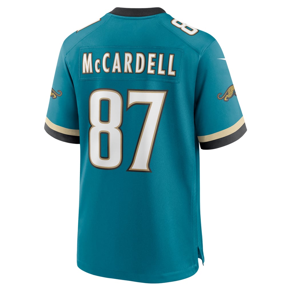 Men's Jacksonville Jaguars Keenan McCardell Teal Retired Player Alternate Game Jersey