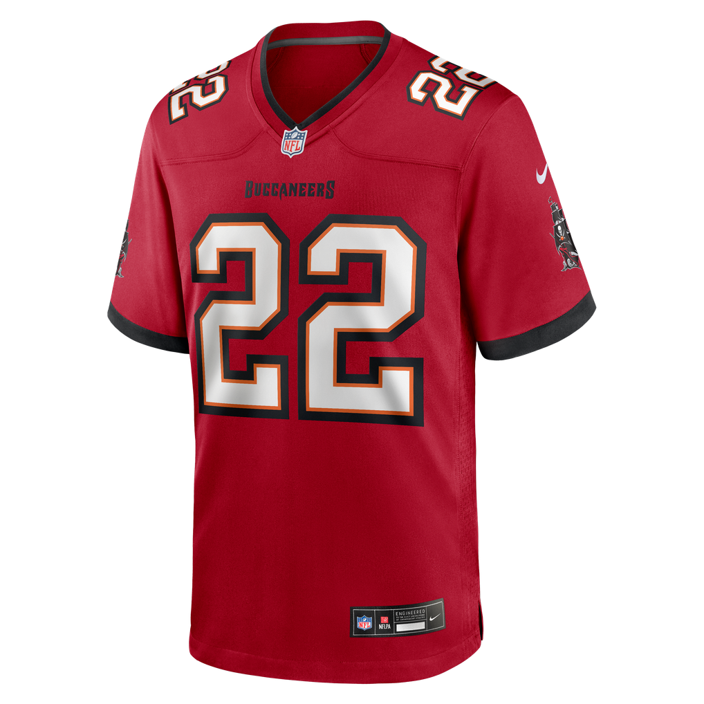 Men's Tampa Bay Buccaneers Keionte Scott Red Team Game Jersey