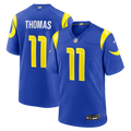 Men's Los Angeles Rams Keir Thomas Royal Team Game Jersey
