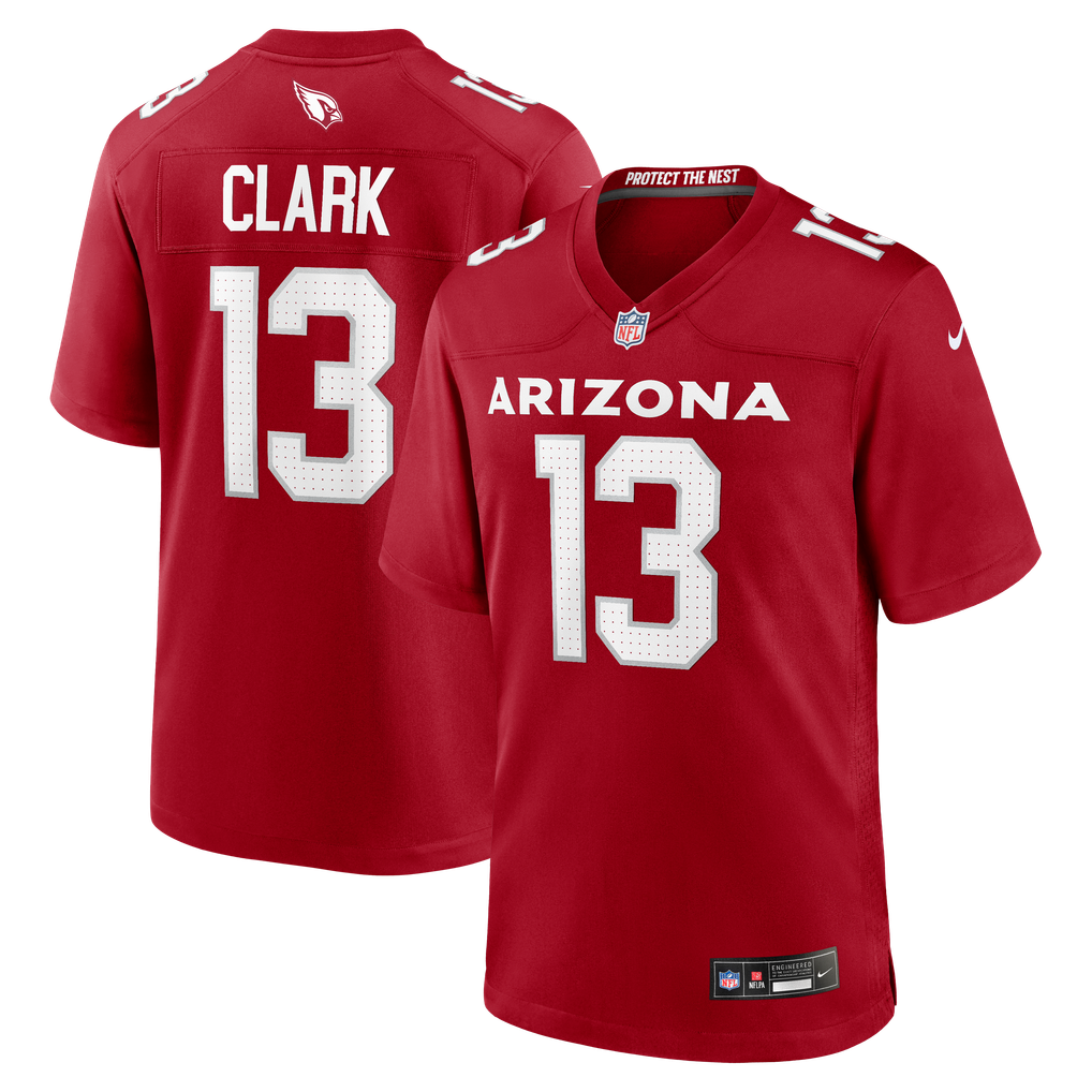 Men's Arizona Cardinals Kei'Trel Clark Cardinal Game Jersey