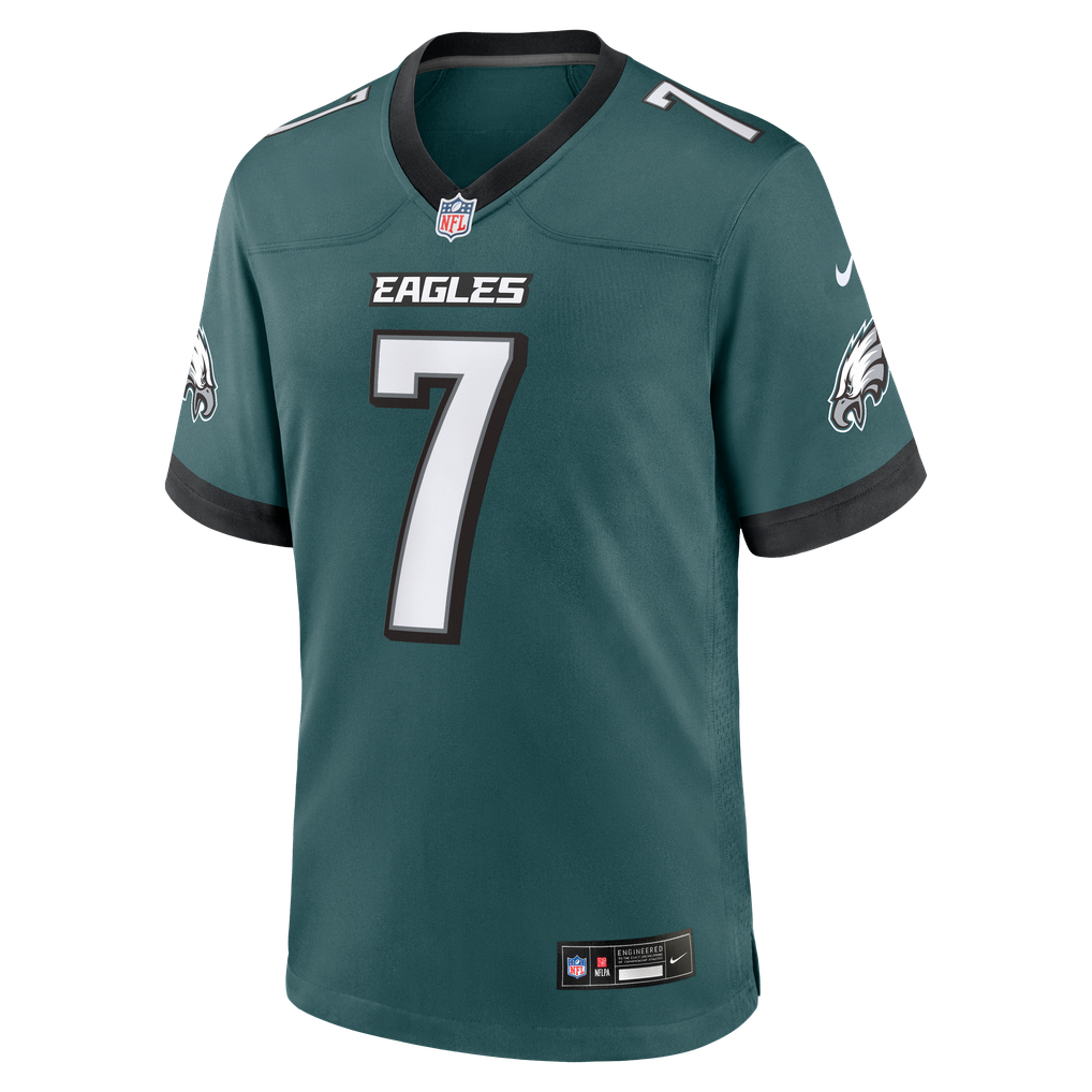 Men's Philadelphia Eagles Kelee Ringo Midnight Green Team Game Jersey