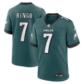 Men's Philadelphia Eagles Kelee Ringo Midnight Green Team Game Jersey