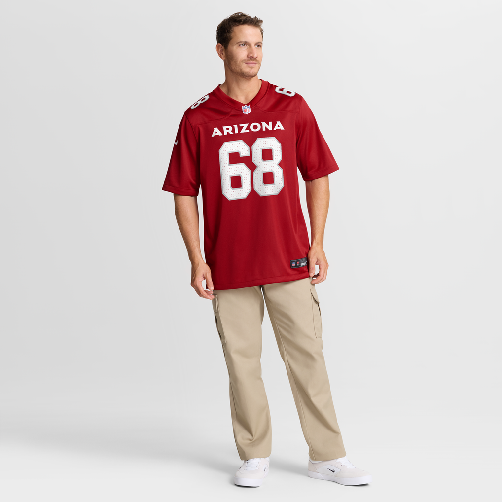 Men's Arizona Cardinals Kelvin Beachum Cardinal Team Game Jersey