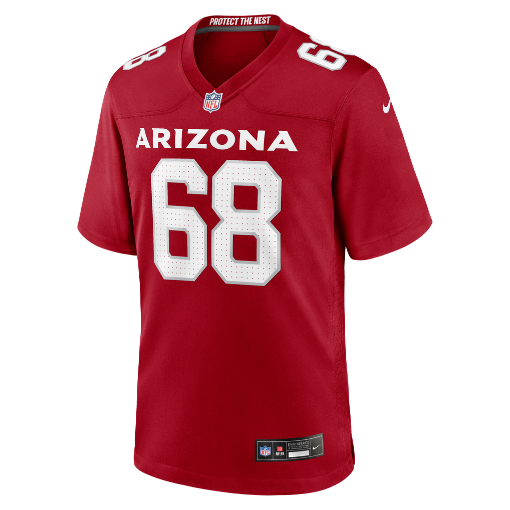 Men's Arizona Cardinals Kelvin Beachum Cardinal Team Game Jersey