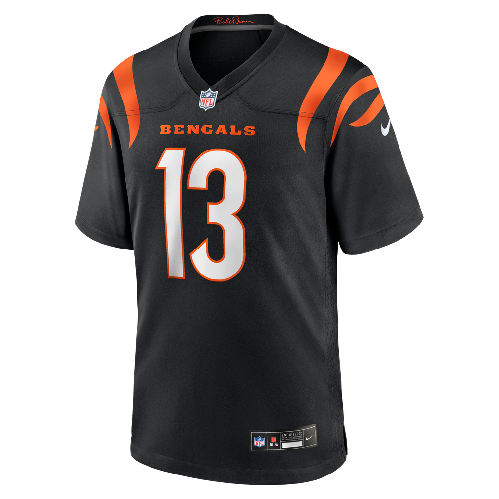 Men's Cincinnati Bengals Ken Riley Black Retired Player Game Jersey